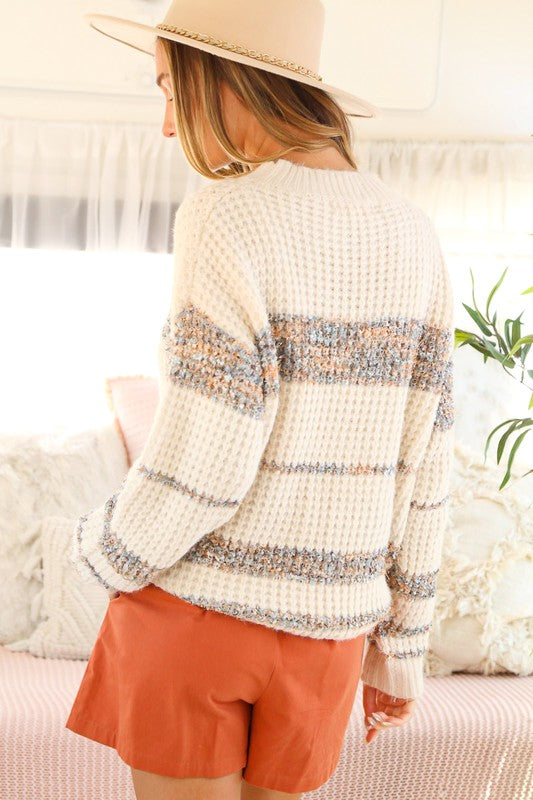 Berkeley Color Block Knit Sweater