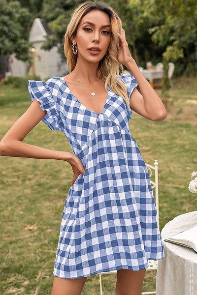 Andie Gingham Check Sundress
