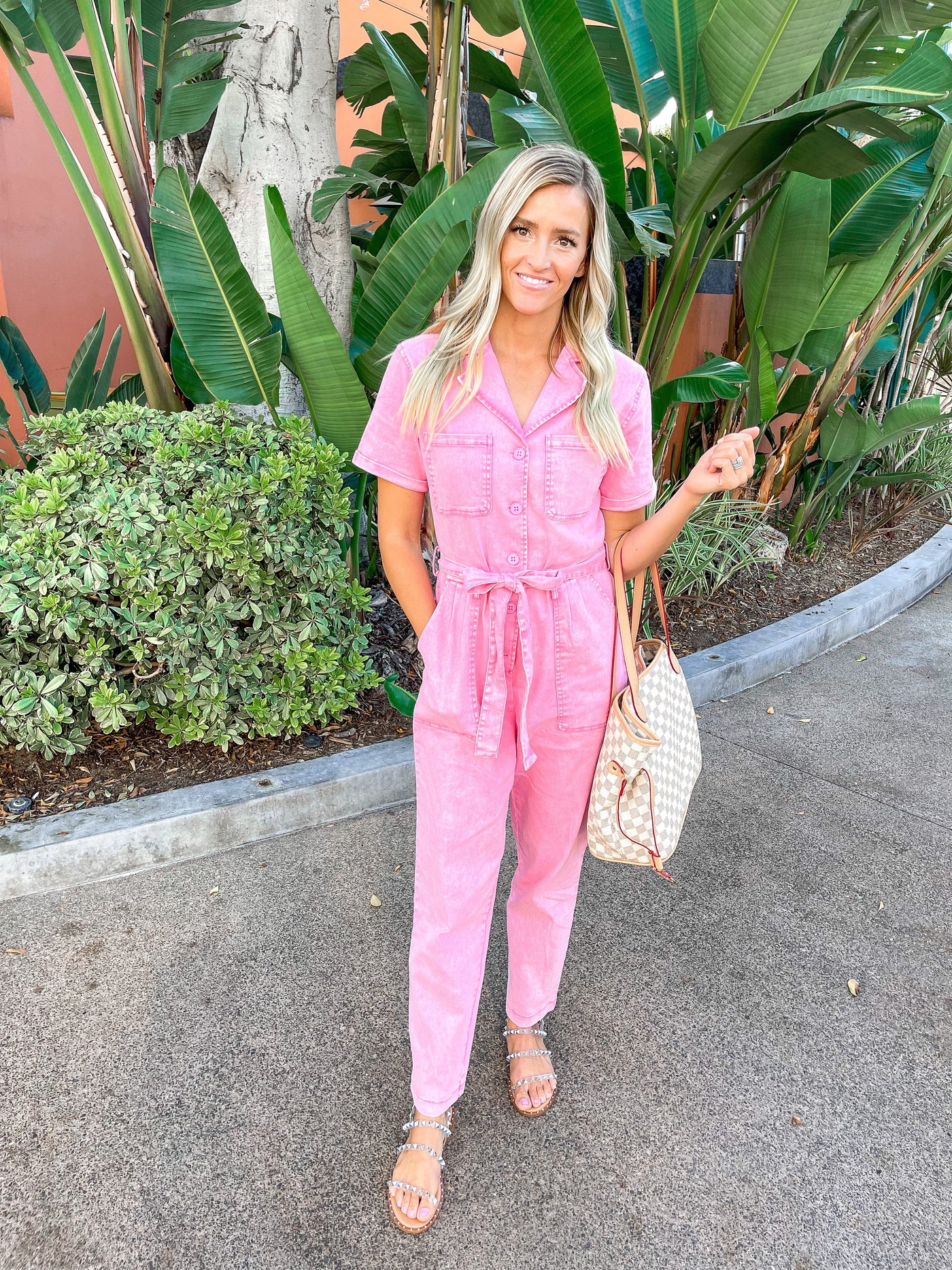 How To Style a Jumpsuit Like Overalls - Sydne Style