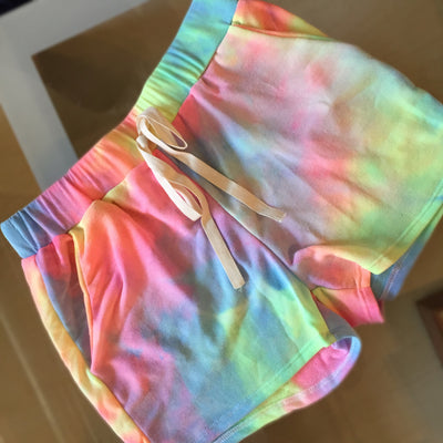 Tie Dye French Terry Shorts-Bottoms-Style Trolley
