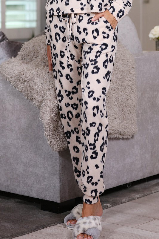 Super Soft Leopard Print Set-Loungewear-Style Trolley