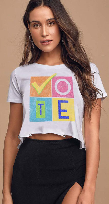 VOTE Cropped Tee