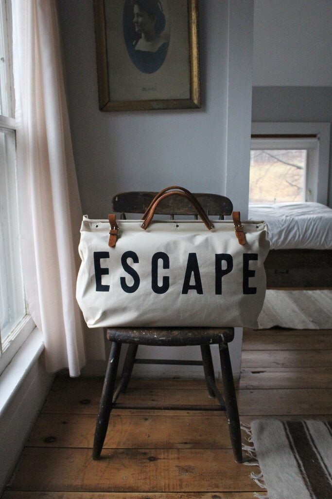 Forestbound ESCAPE Canvas Utility Bag (Natural)-Bag-Style Trolley