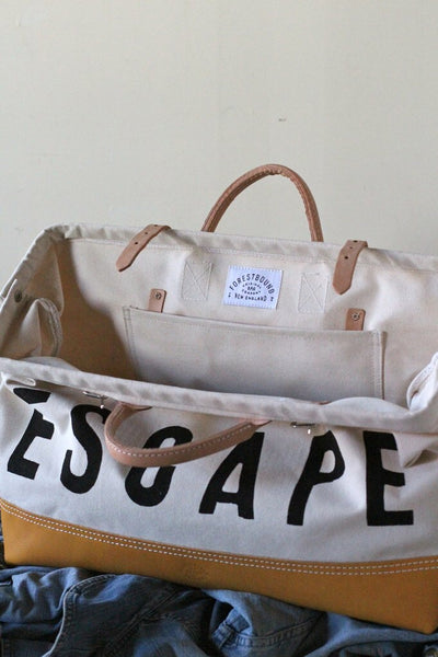 Forestbound ESCAPE Weekender Canvas Tote-Handbag-Style Trolley