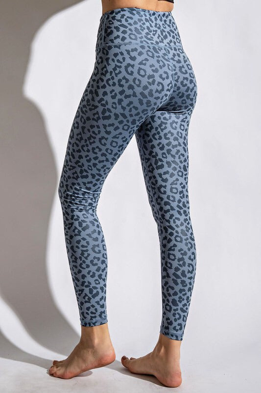 Leopard Print Yoga Leggings