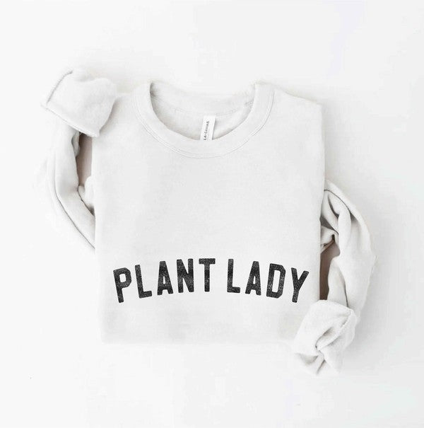 Plant Lady Unisex Crewneck Pullover Sweatshirt