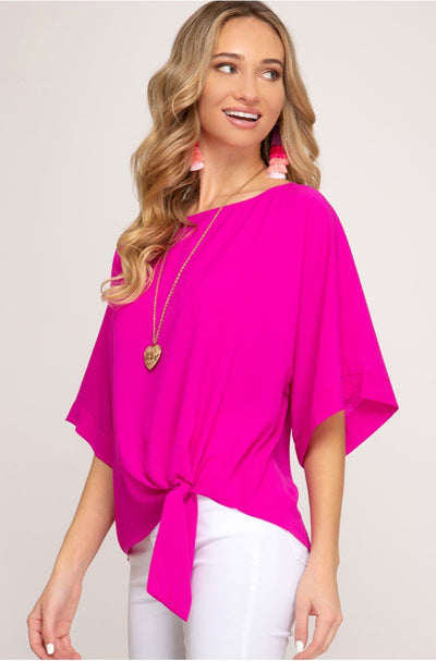 Scarlet Kimono sleeve top-Top-Style Trolley