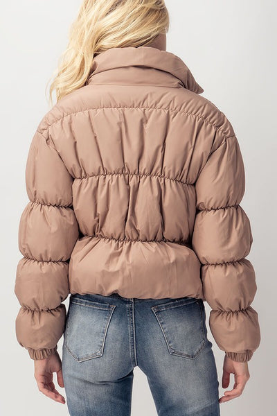 Annika Zip-up Puffer Jacket