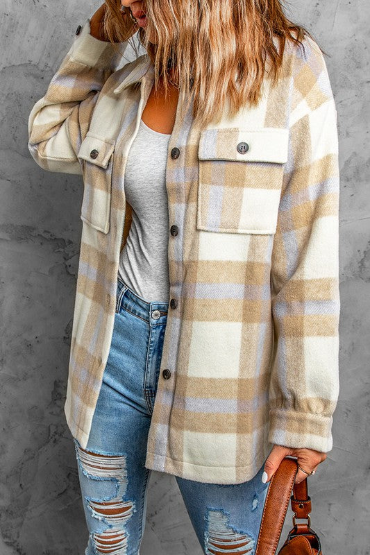 Allegra Plaid Shacket