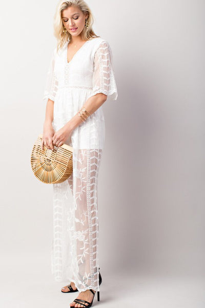 Adylene Lace Maxi-Dress-Style Trolley