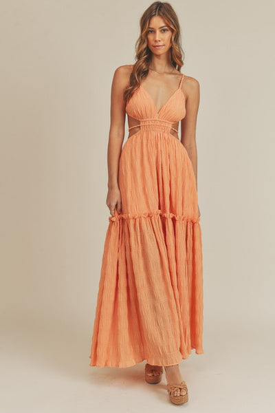 Isidore Cut-out Detail Maxi Dress