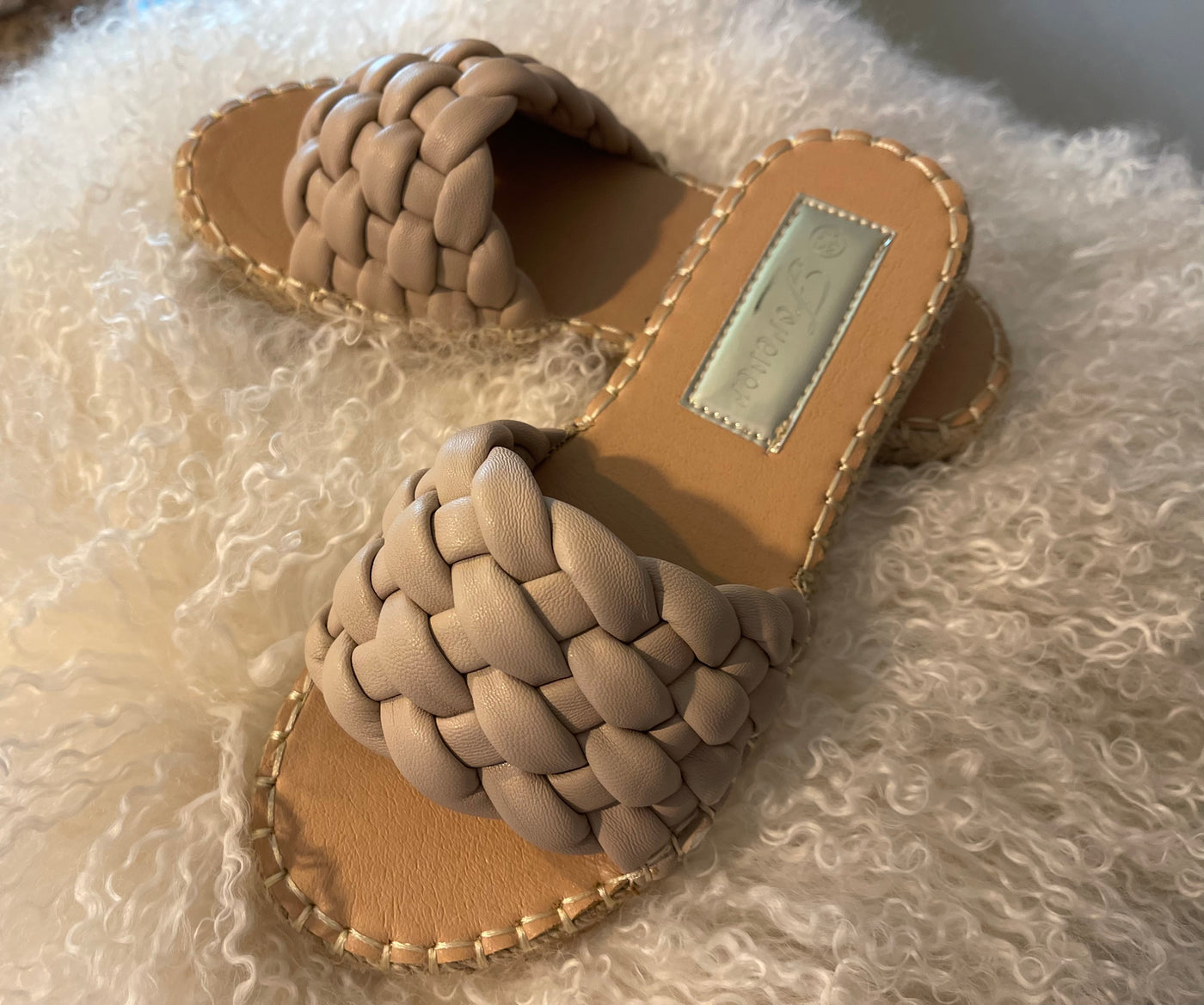 Sookie Woven Sandal - Taupe