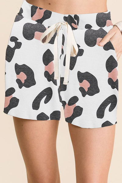 Animal Print Shorts Set-Loungewear-Style Trolley