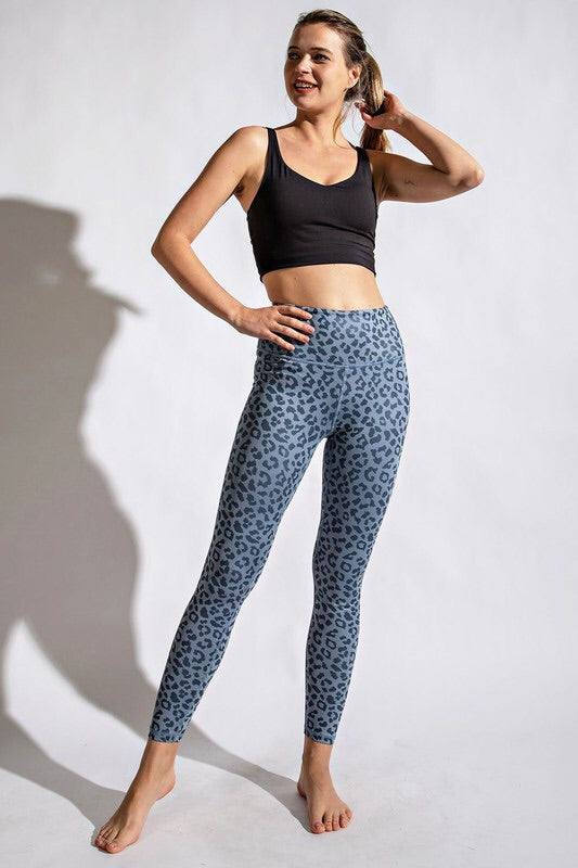 Leopard Print Yoga Leggings