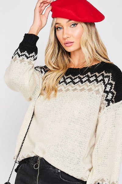 Fair Isle Holiday Sweater