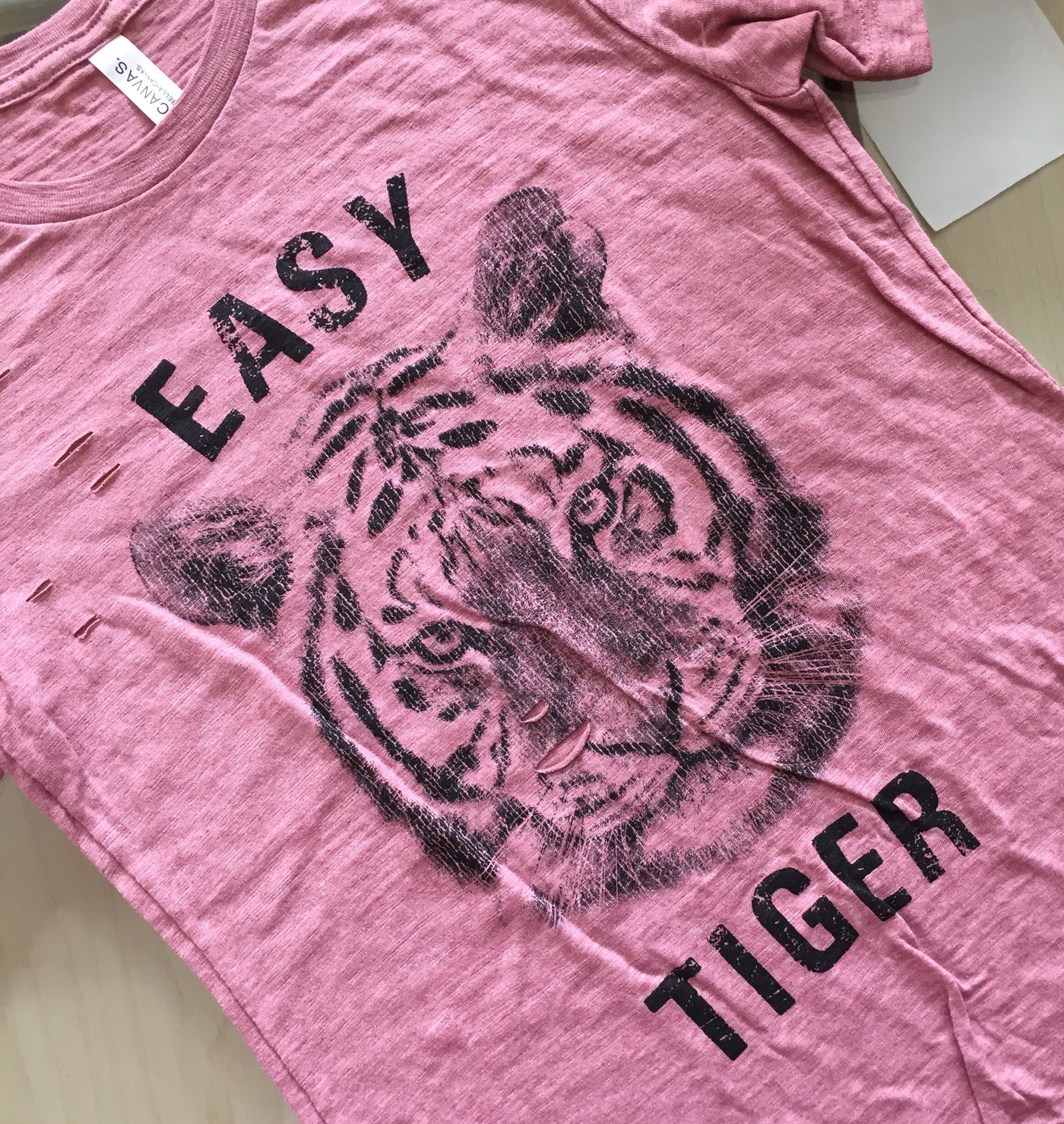 Easy Tiger Laser Cut Tee-T-shirt-Style Trolley
