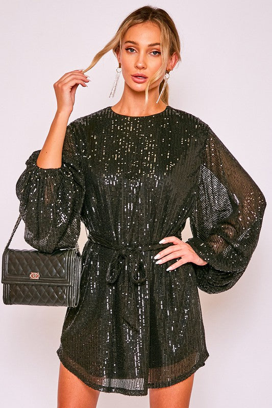 The Charlisa Sequin Party Dress
