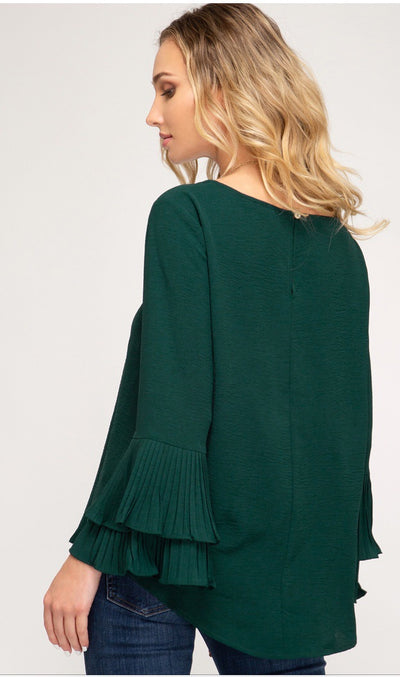 Cecilia Bell Sleeve Top-Top-Style Trolley